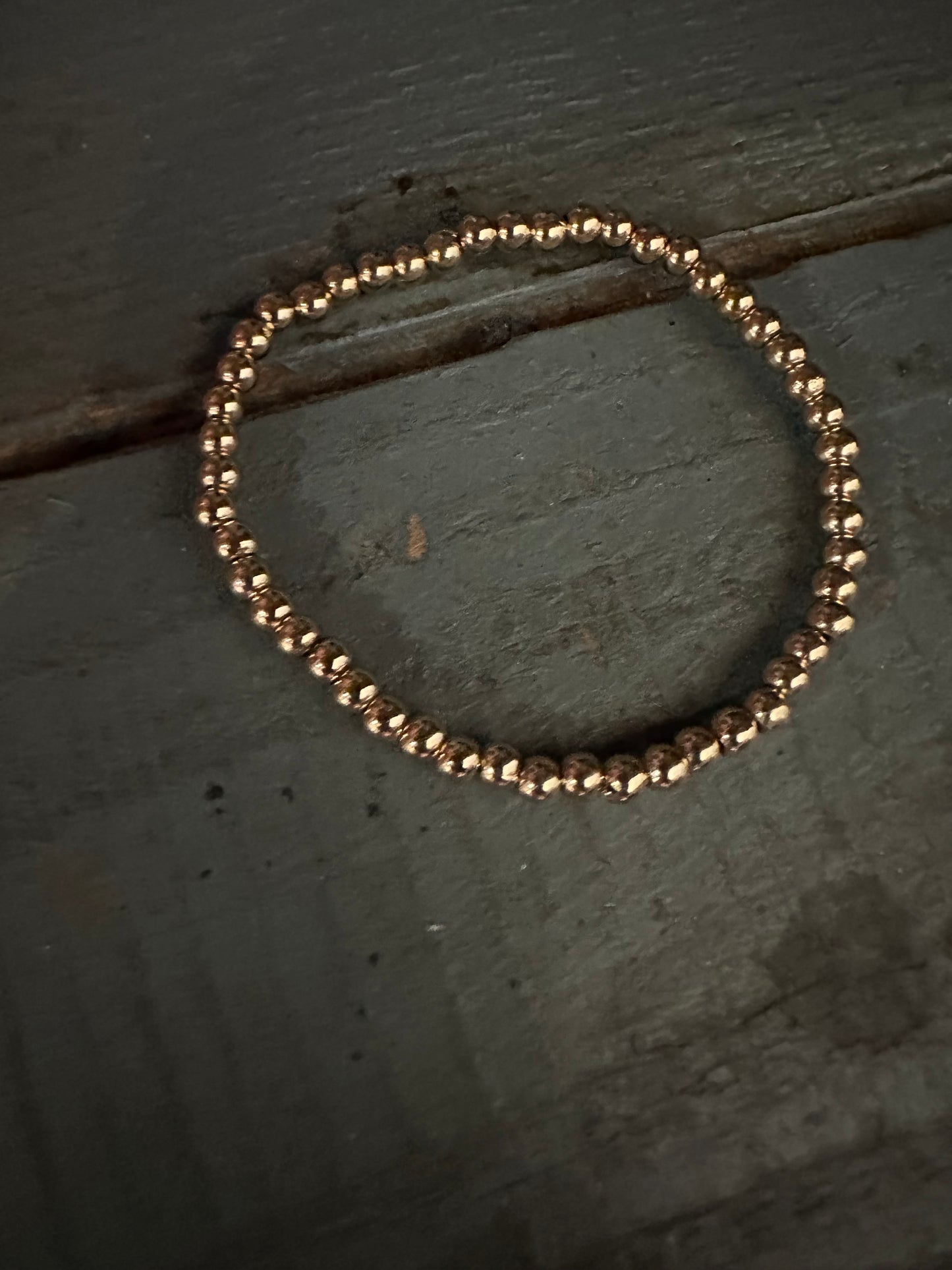 Gold Beaded bracelet