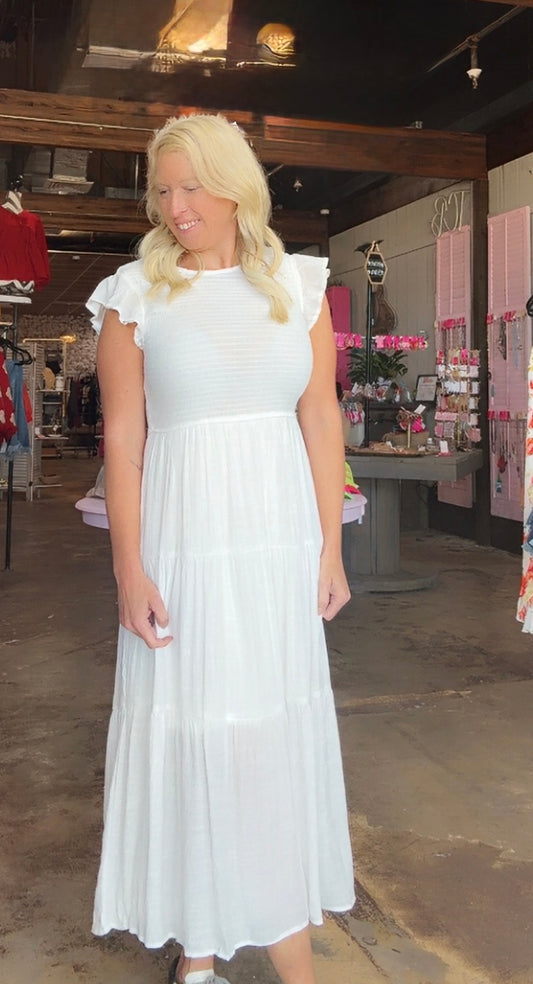 Meadow Glow Midi dress