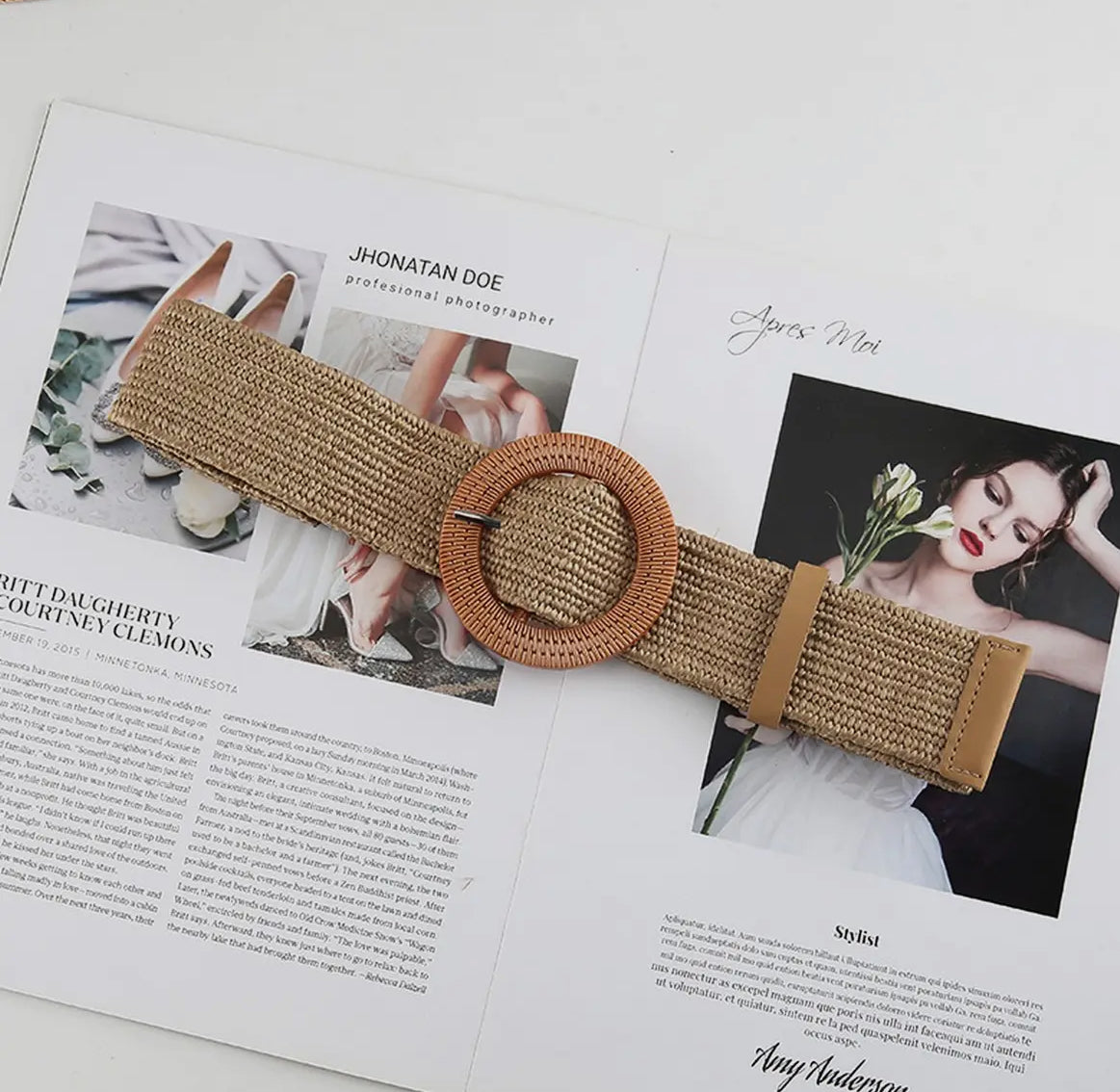 Khaki Vintage Belt
