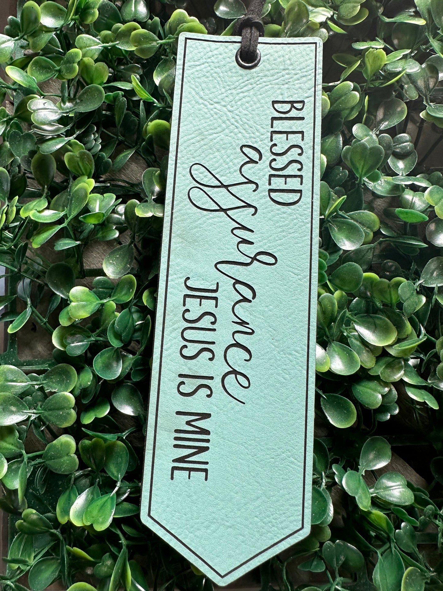 Blessed Leather Bookmark
