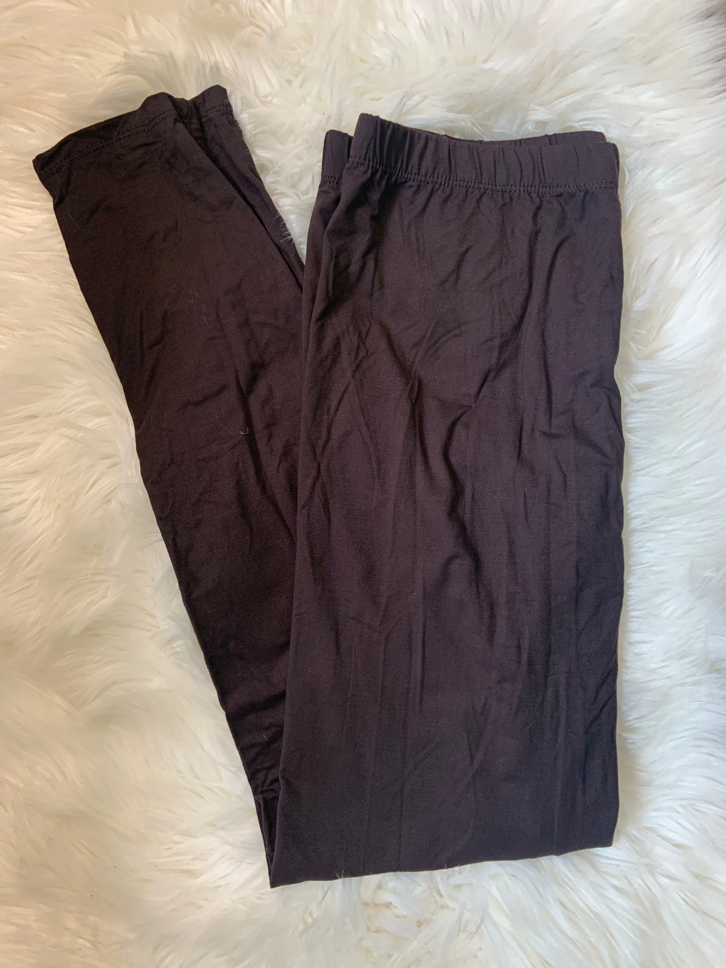 Brown Curvy Leggings