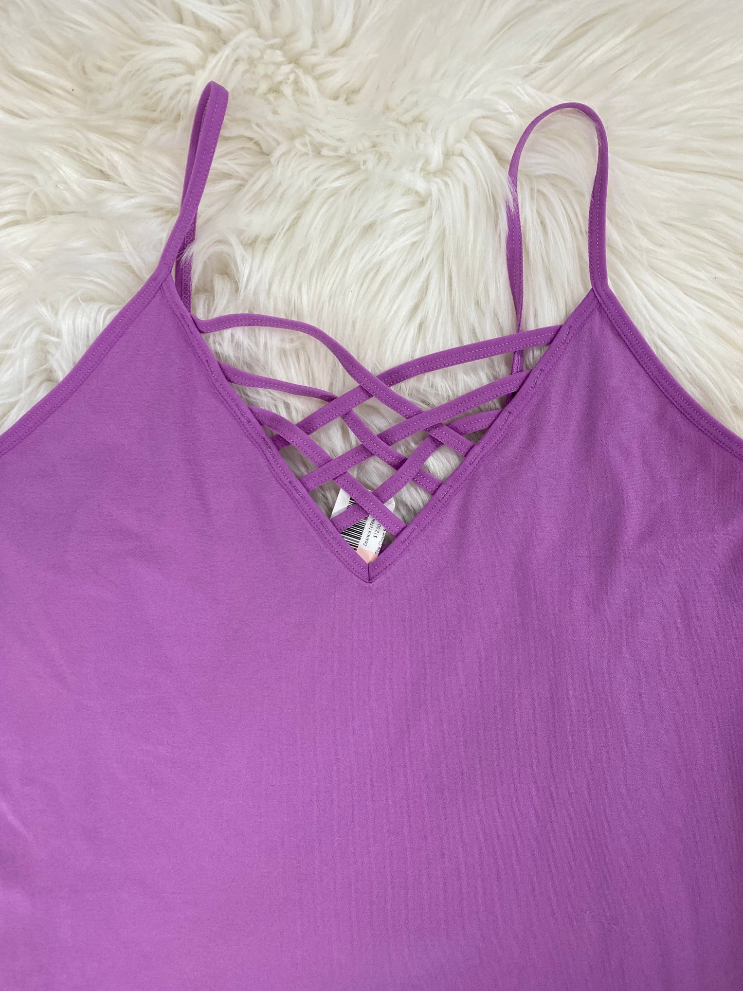 Lavender Cage Tank