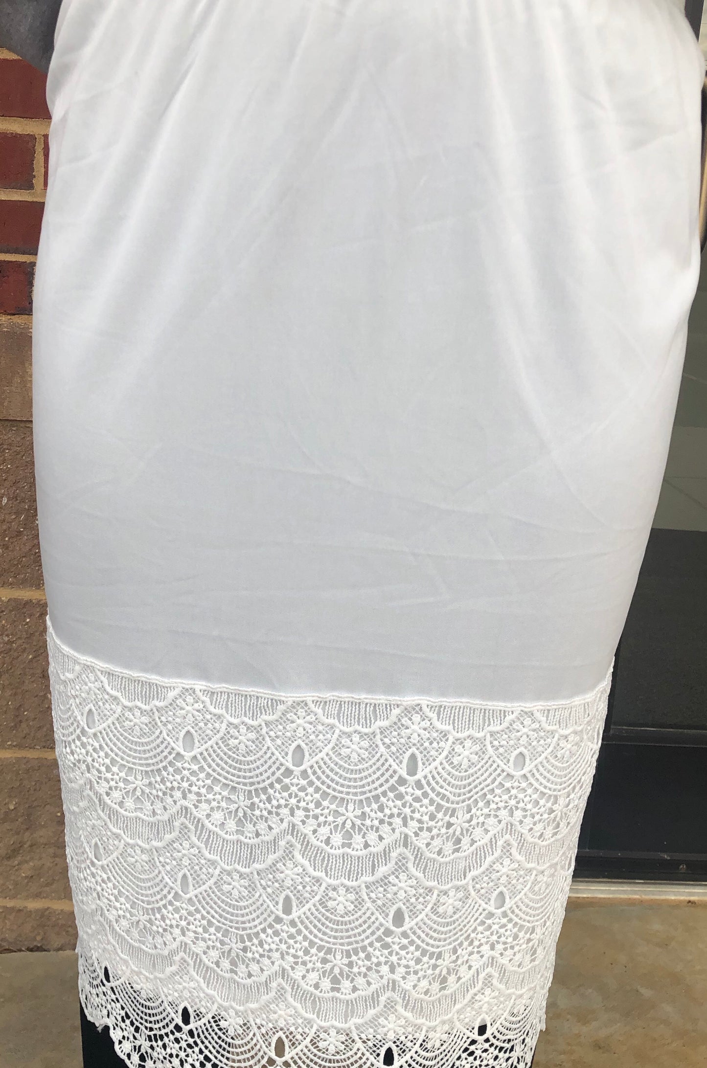 Lace Bottom Half Extenders