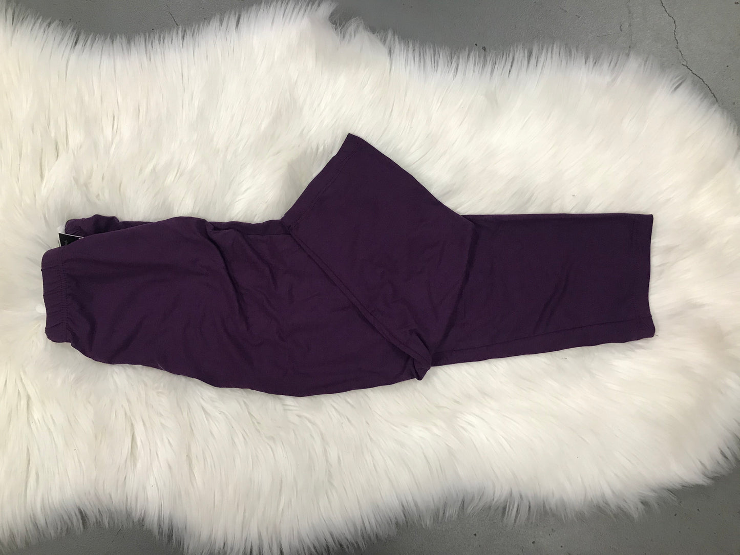 Purple Capri Leggings