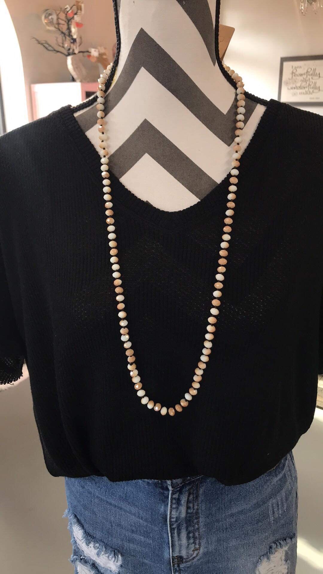Single Beaded Necklace