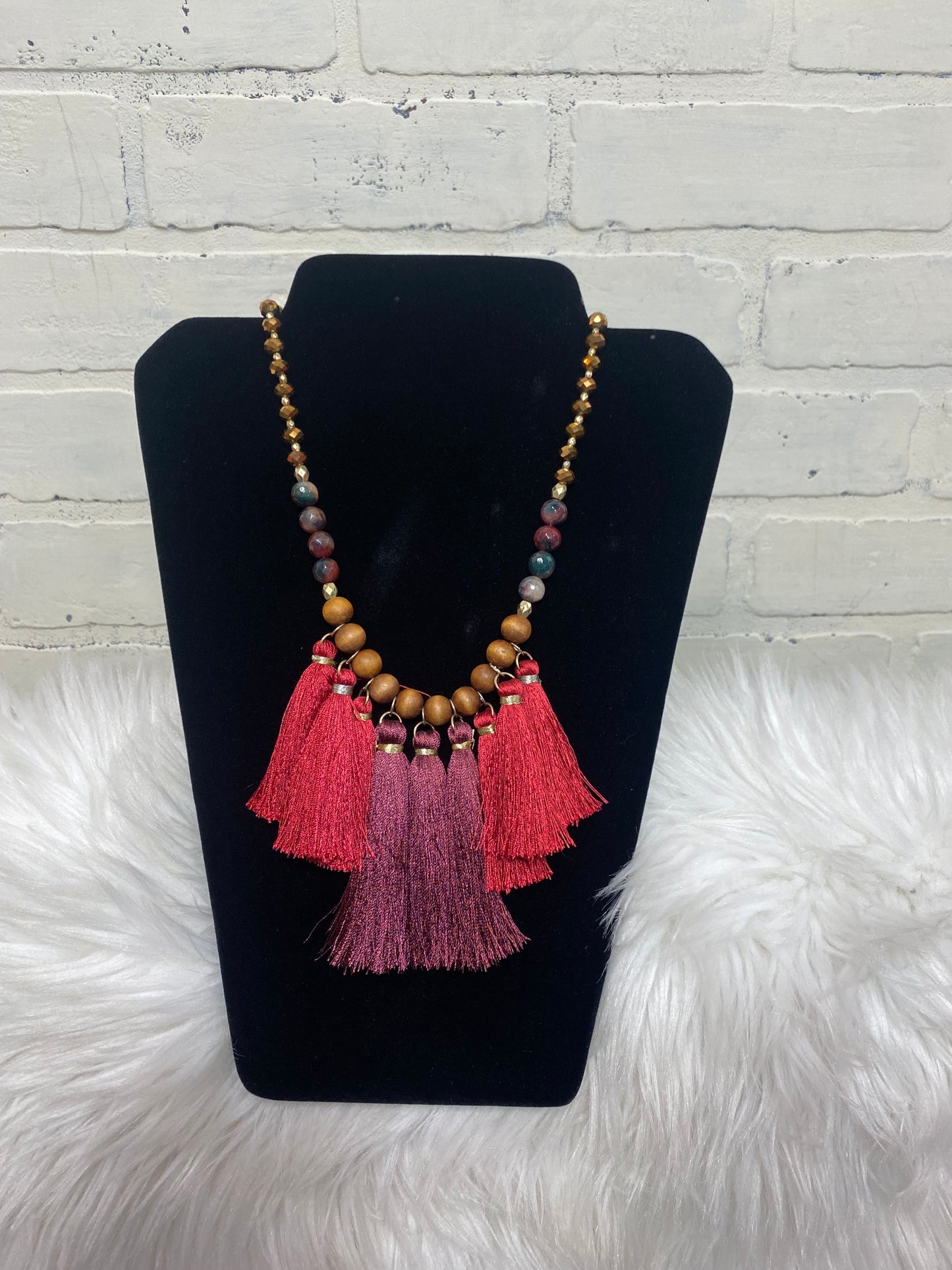 Burgundy Tassel