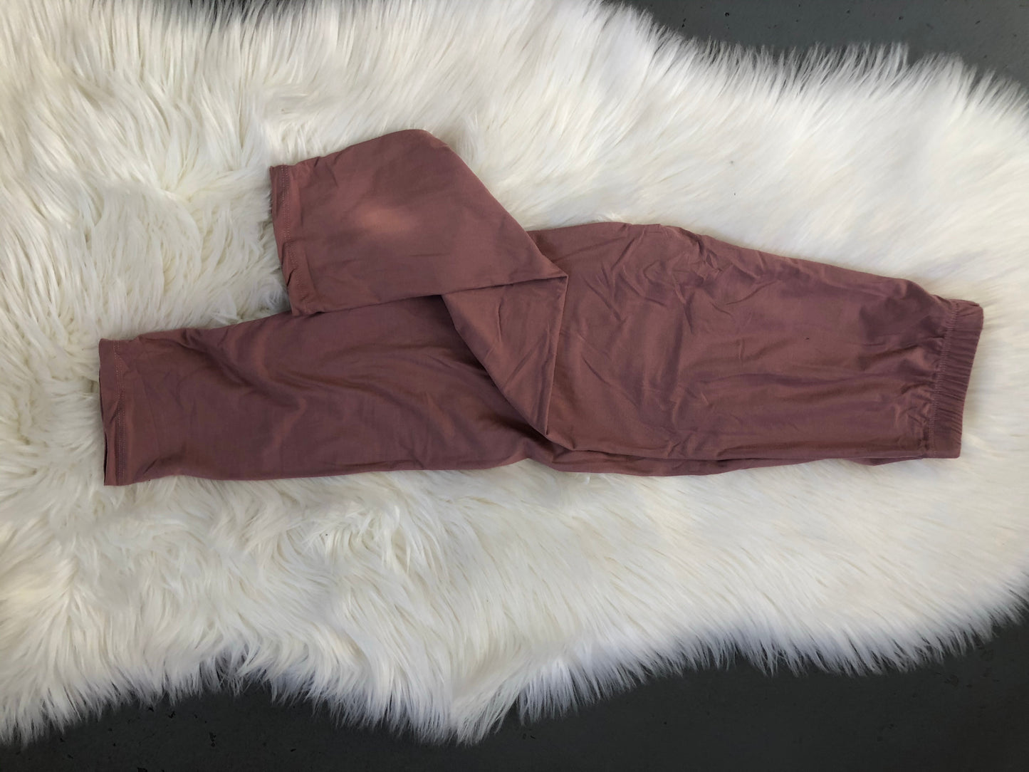 Mauve Capri Leggings