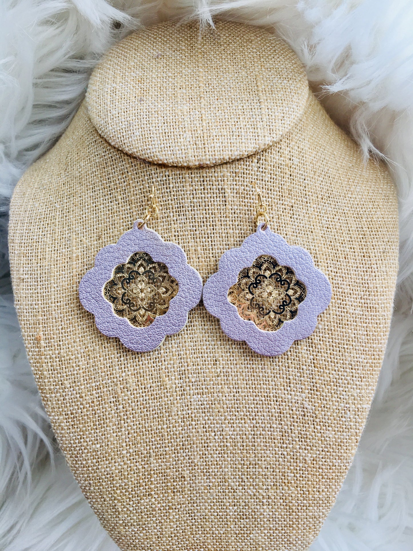 Gold and Lavender