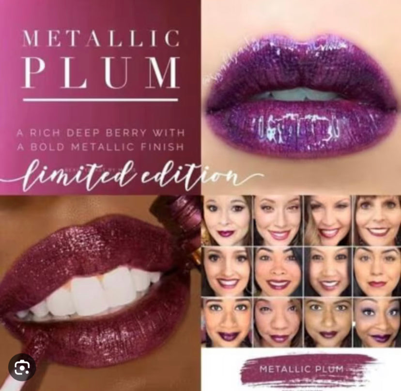 Metallic plum