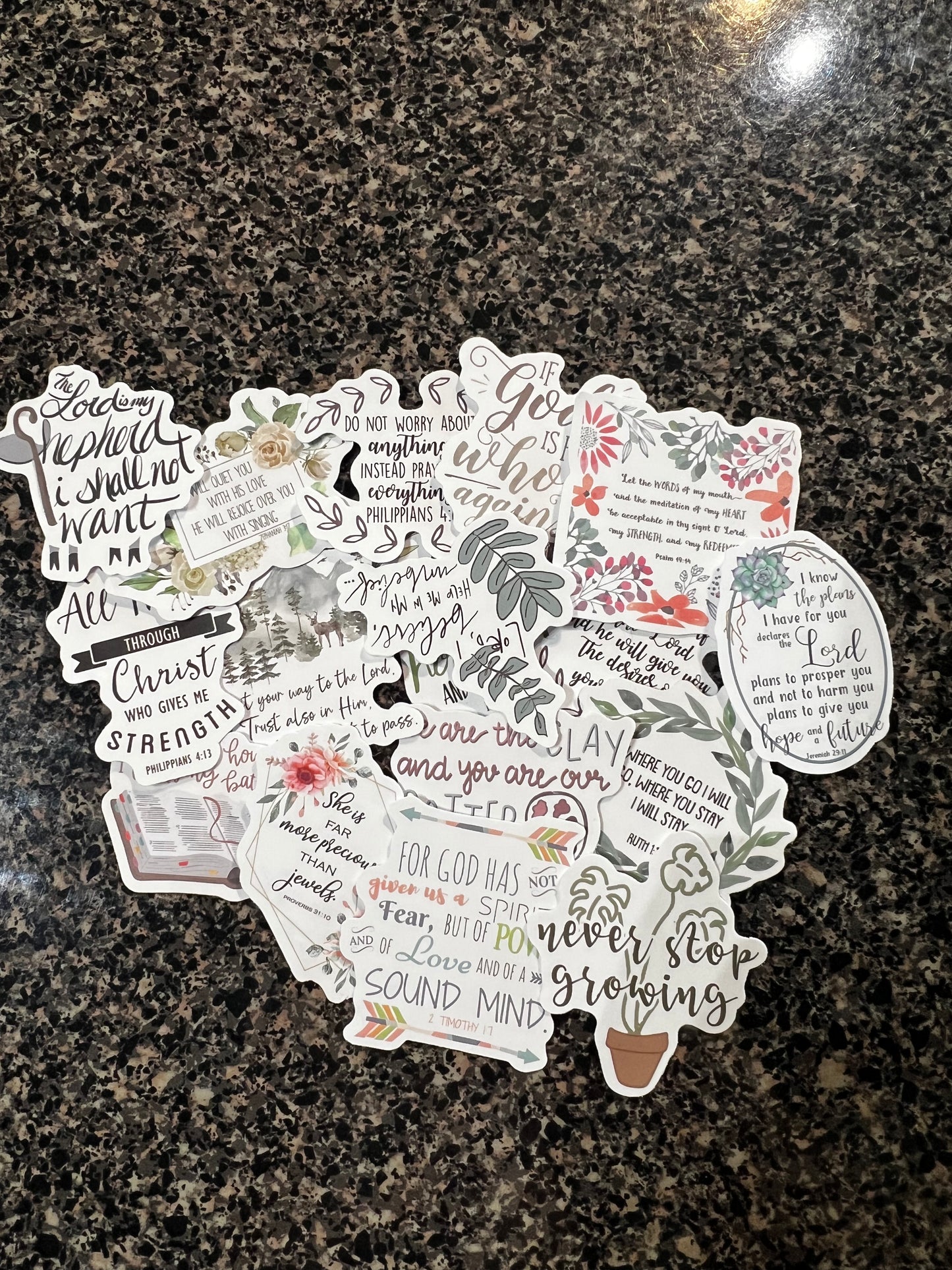 Bible Verse Stickers