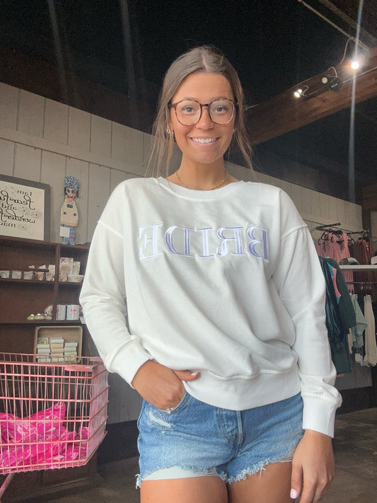 Bride sweatshirt