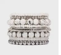 White Bracelet set