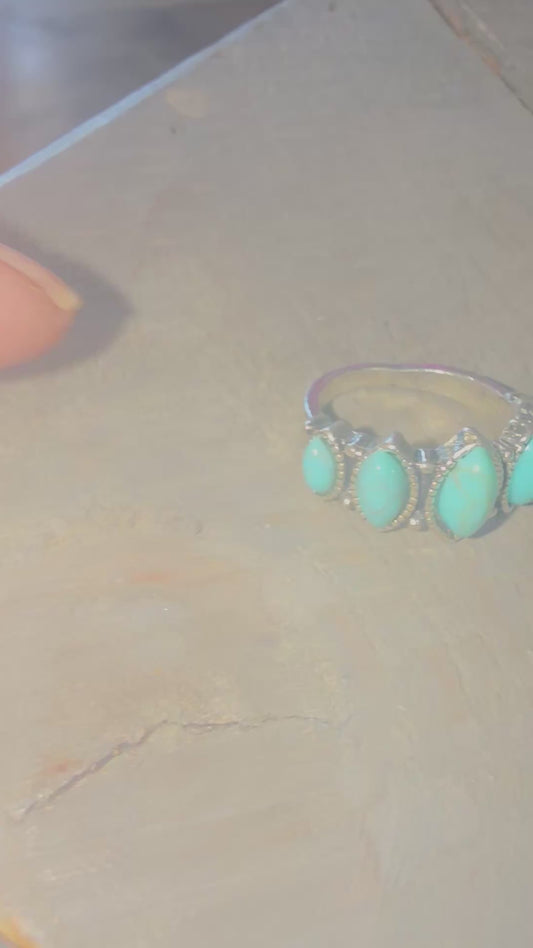 Turquoise ring love