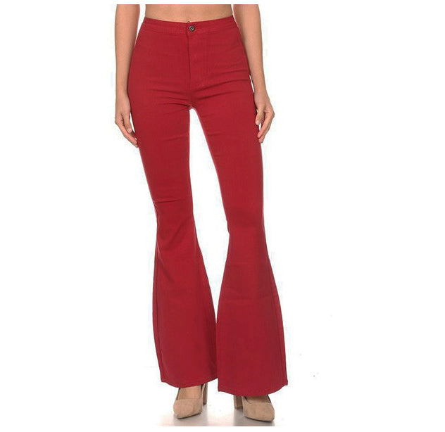 Burgundy Flares