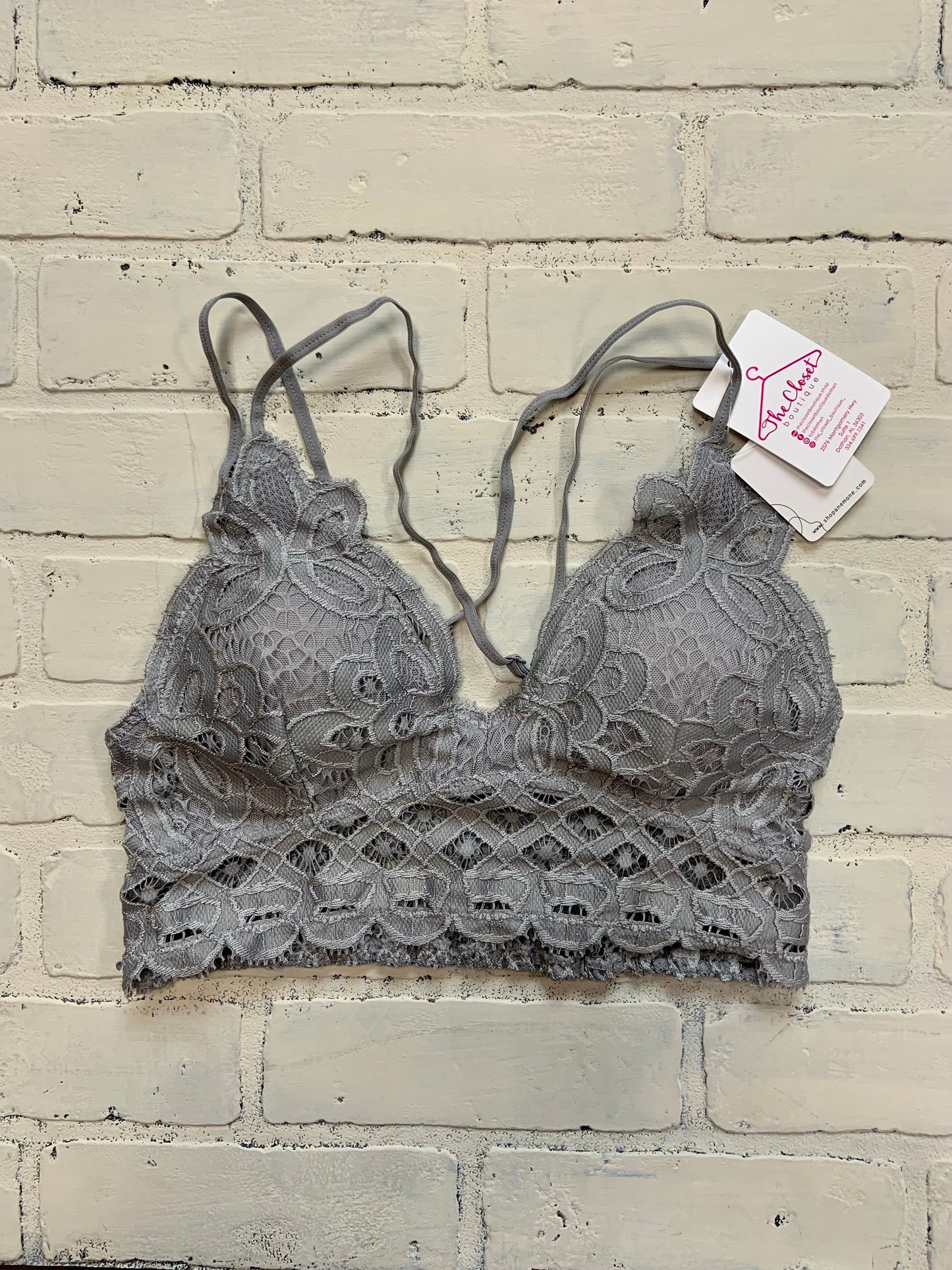 Dark Grey Bralette