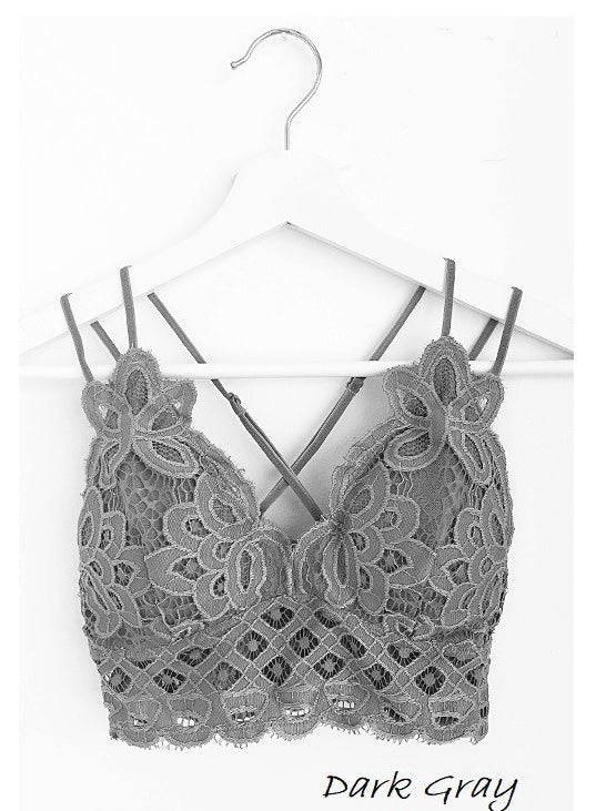 Dark Grey Bralette