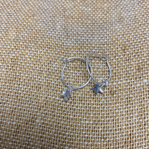 Small star hoops