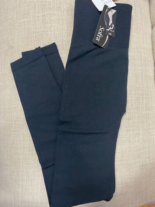 Black Fleece Leggings