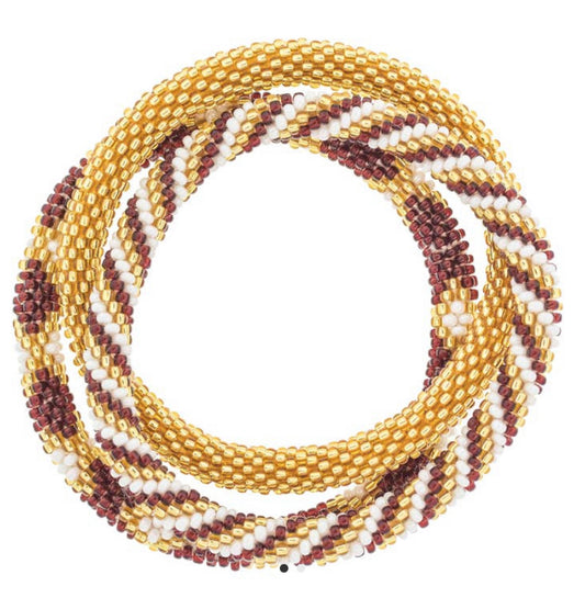 Burgundy and Gold