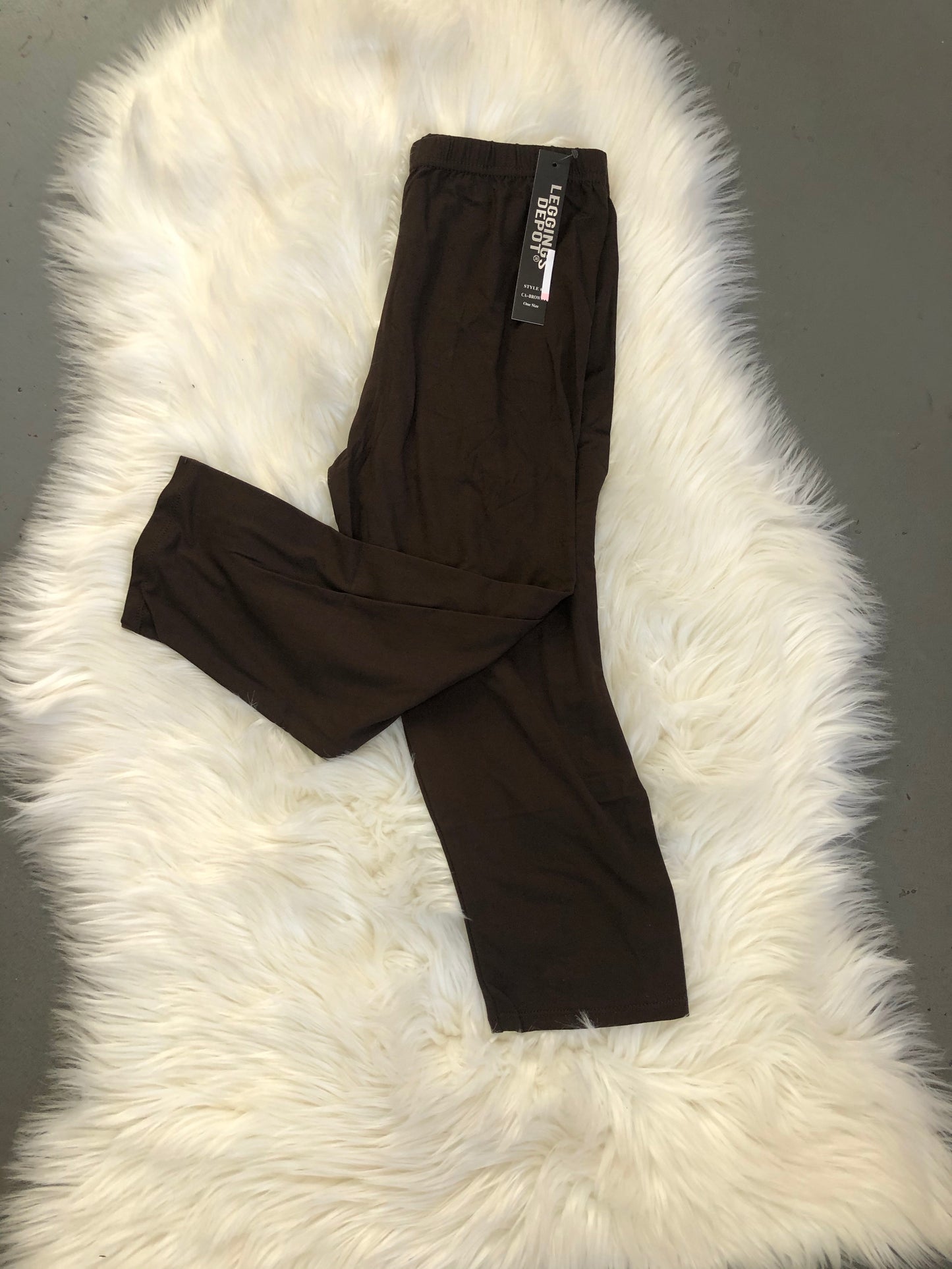 Curvy Brown Capris