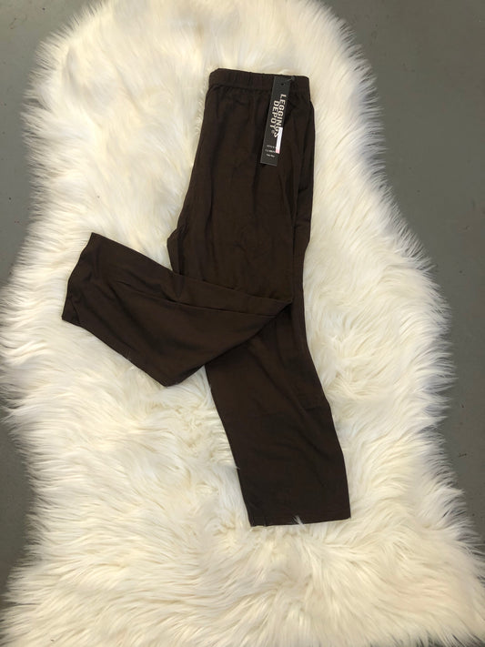 Curvy Brown Capris