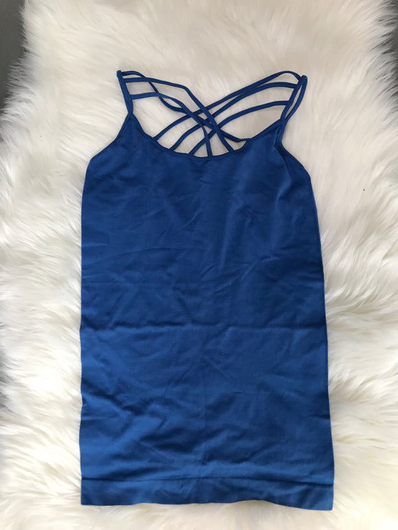 Baby Blue Cage Tank