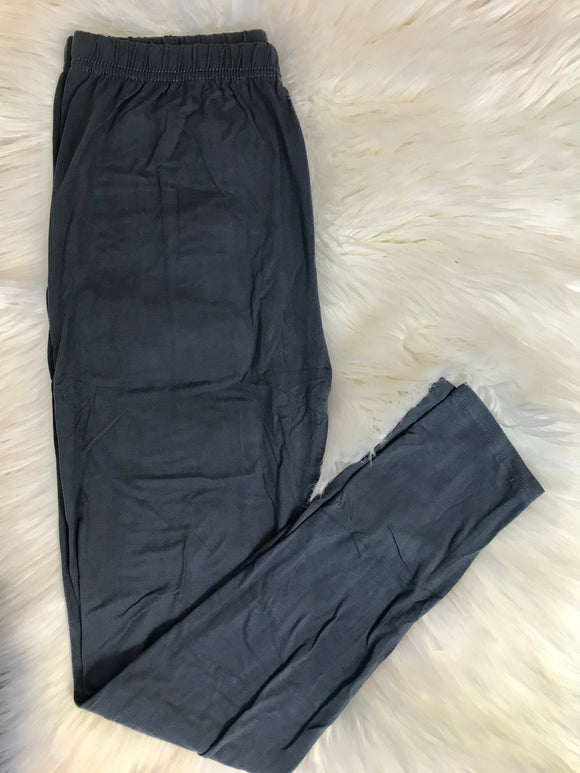 Charcoal One Size Leggings