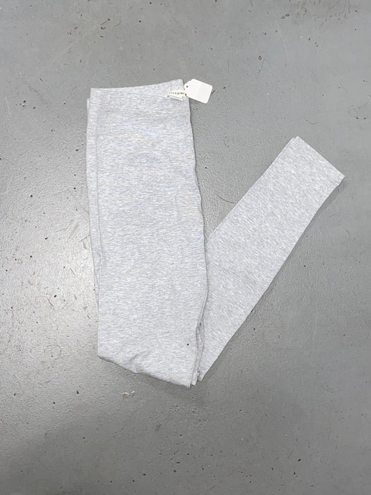Gray cotton legging