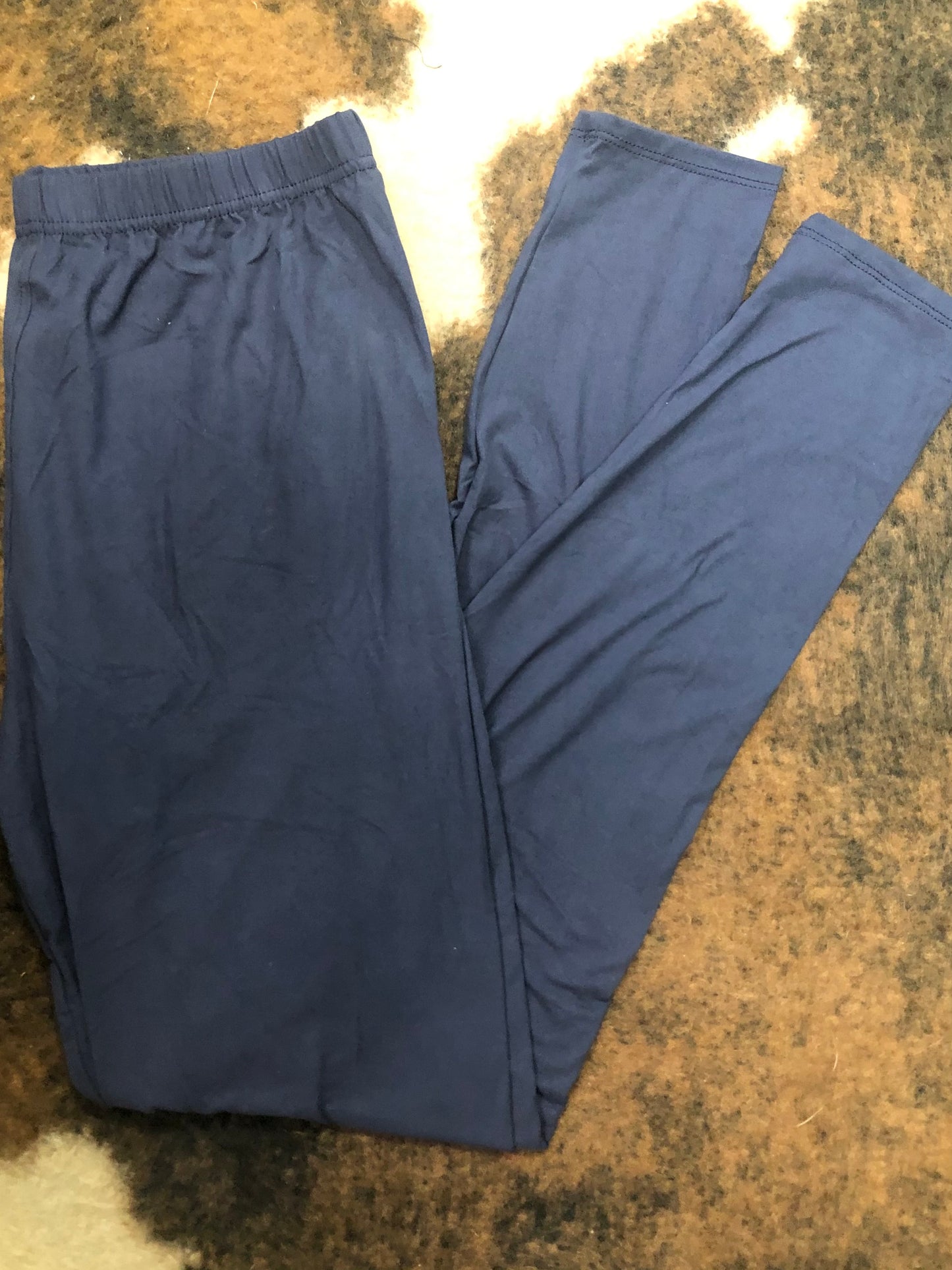 Navy Plus Size Leggings