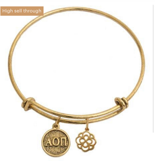 Alpha Omicron Pi Bracelet